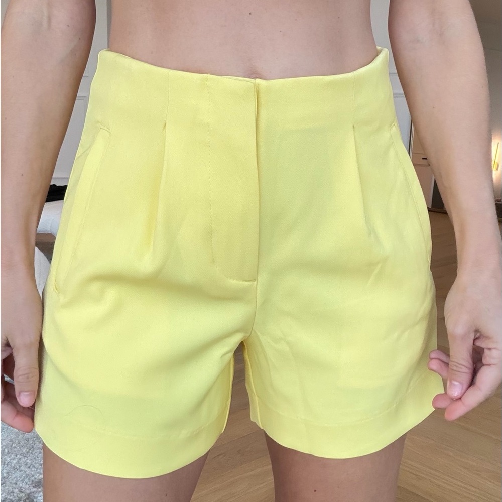 a new day Women's Yellow Shorts